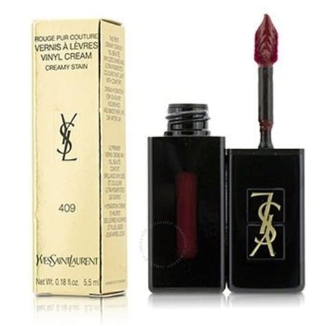 ysl vinyl cream lip stain 409 review|yves st laurent lip stain.